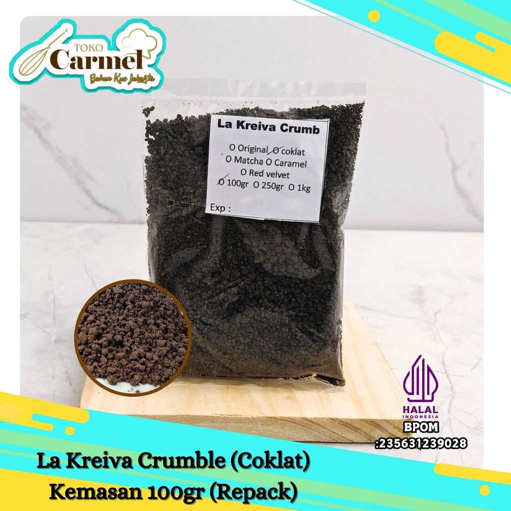 

La Kreiva Cookie Crumb Kasar 100gr - Remahan Biskut Warna Warni