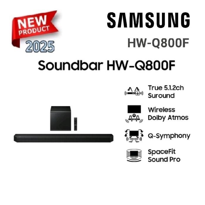 SAMSUNG HW-Q800F / Q800F / HW Q800F SOUNDBAR DOLBY ATMOS 2025 Series