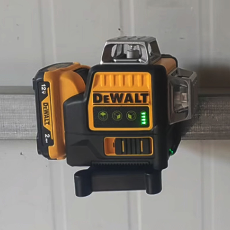 Dewalt DW089LG 12 Lines Laser Level 3 Sides*360 Degree Vertical Horizontal Green Light Level Meter O