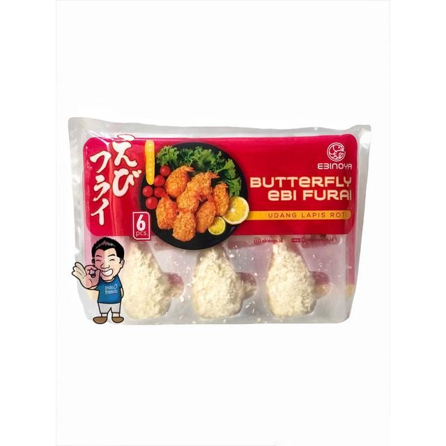 

PROMO! Ebinoya Butterfly Ebi Furai - Udang Tepung Roti 6 pc