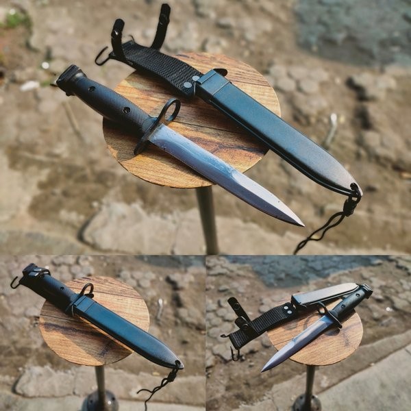 PISAU S4NGKUR BELATI BAYONET KOMANDO S1 PINDAD TNI AD KOSTRAD KOPASSUS BRIMOB  TIPE 01