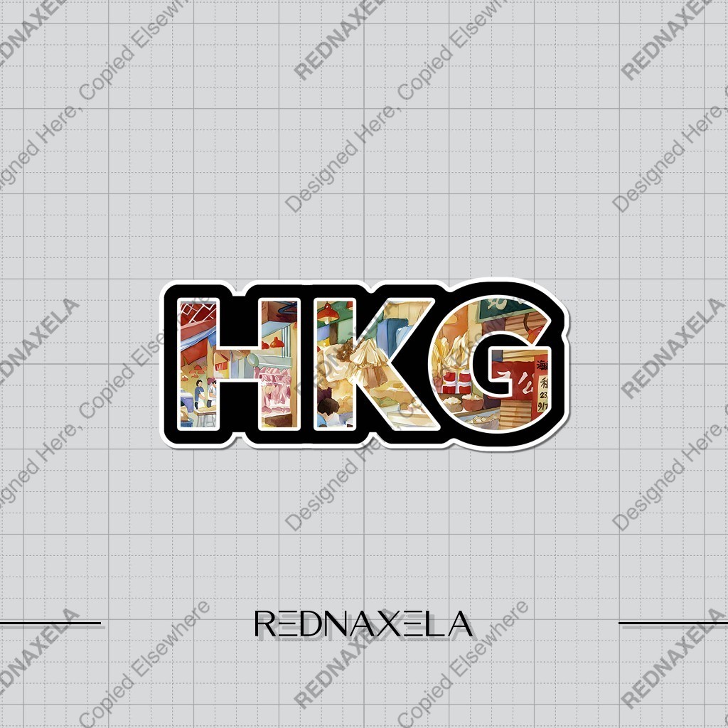 

Stiker Vinyl HKG Hongkong Stiker Koper Outdoor Stiker Laptop Waterproof Sticker