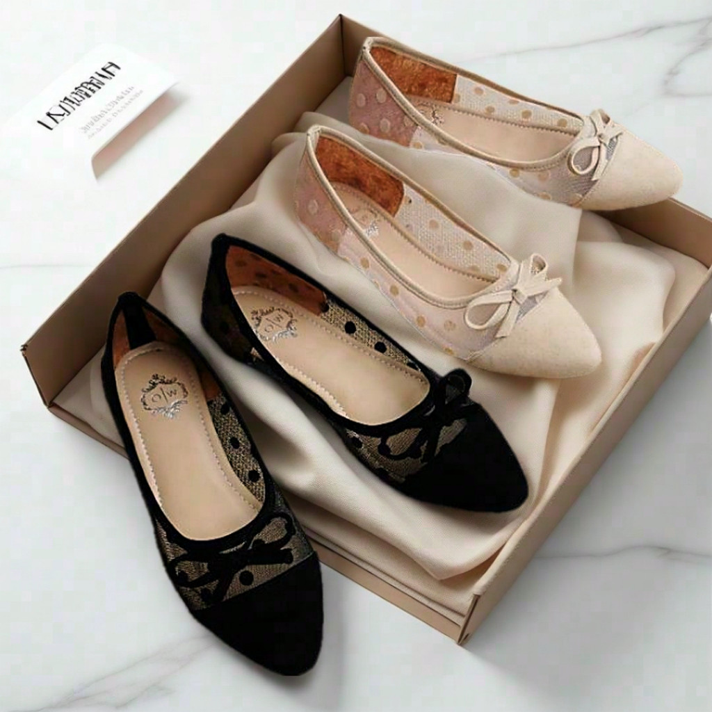 ZABRIN.ID  Faduzzi Sepatu Flat Wanita TOTTI