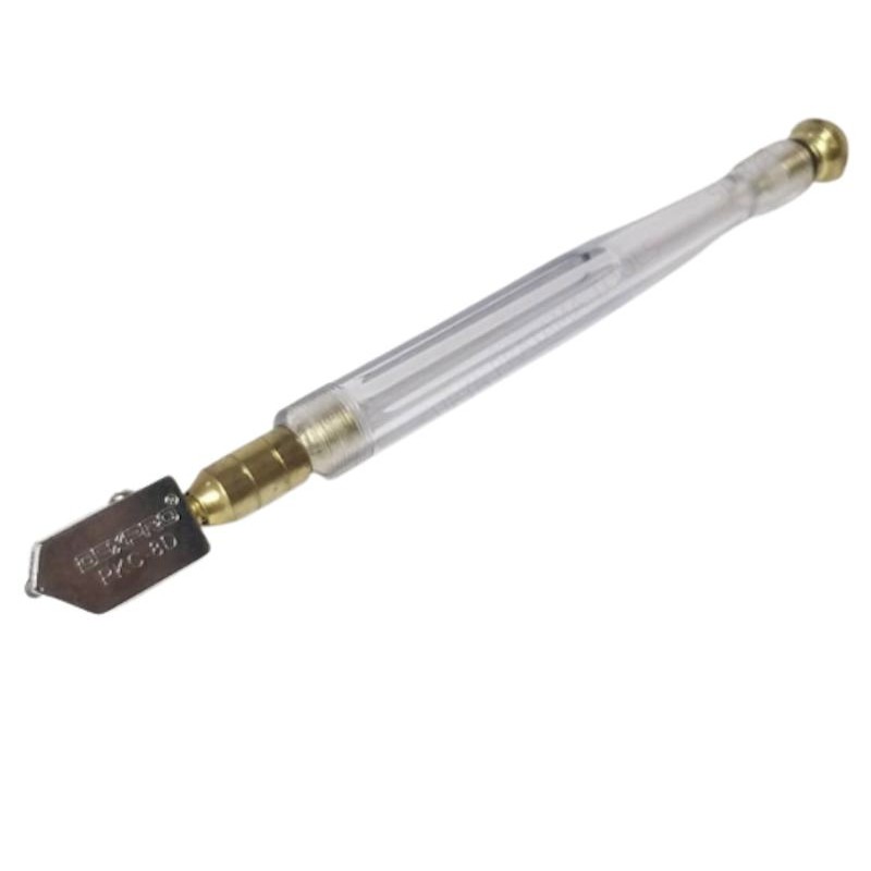 

Pisau Pemotong Kaca Glass Cutter Diamond Cutting Tool - L9 - Golden