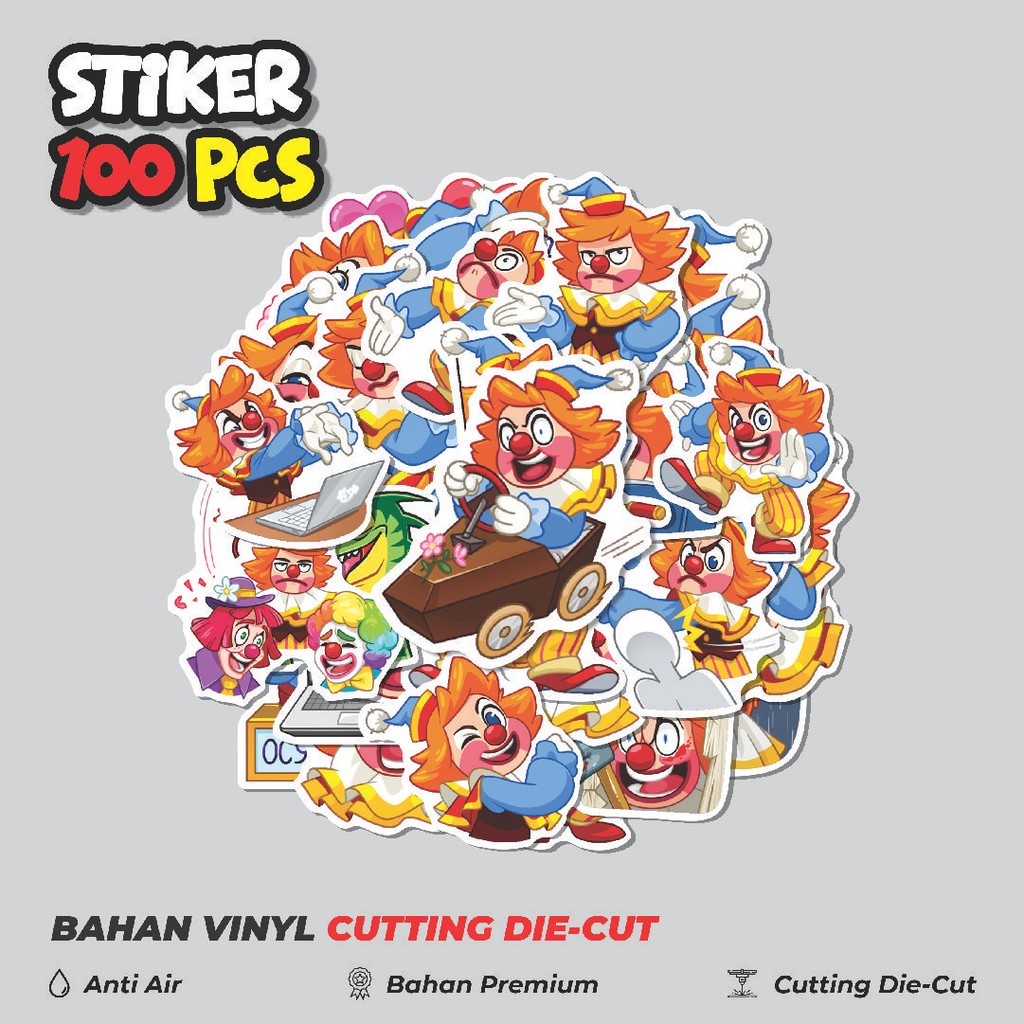 

Terbaru! 50 pcs Stiker Kartun Vilya Dekorasi Lucu Kreatif untuk Notebook, Skateboard, HP