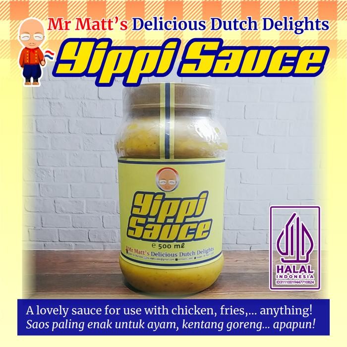 

Saus mayo khas Belanda - Yippi Sauce (500ml)