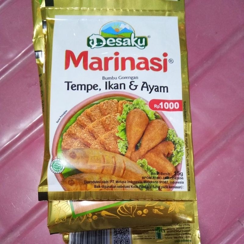 

marinasi bumbu gorengan 10sachet