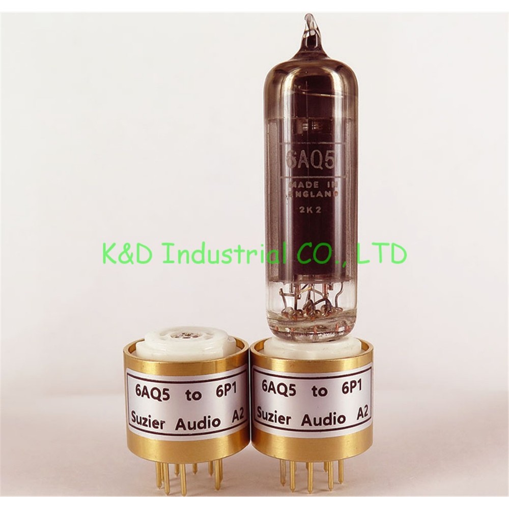 1pc Vacuum Convert Tube Socket 6AQ5 TO 6P1 Adapter DIY Tube Amplifier Socket