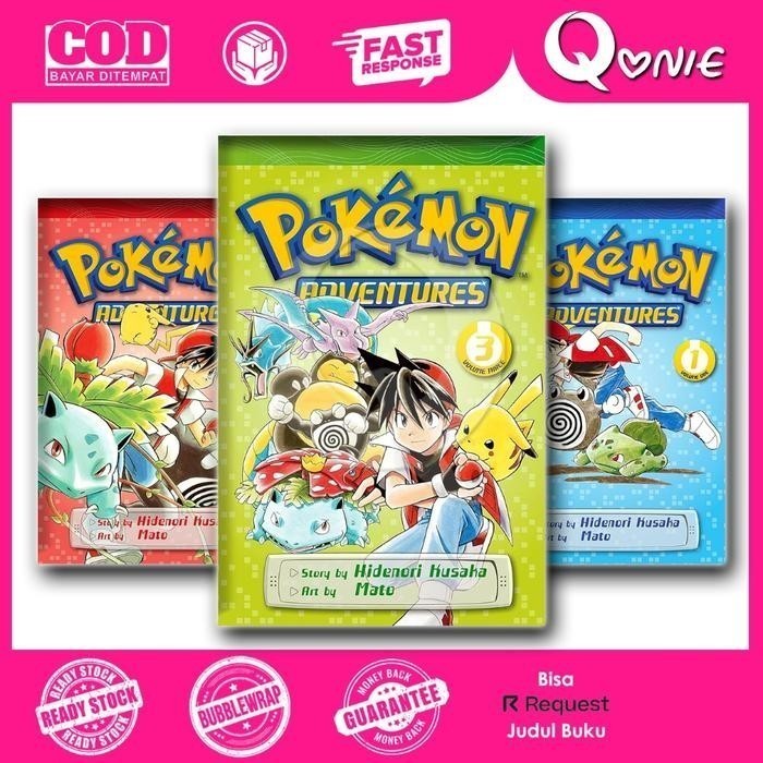 Komik Pokemon Adventures (29 book series) by Hidenori Kusaka (English) - vol. 18