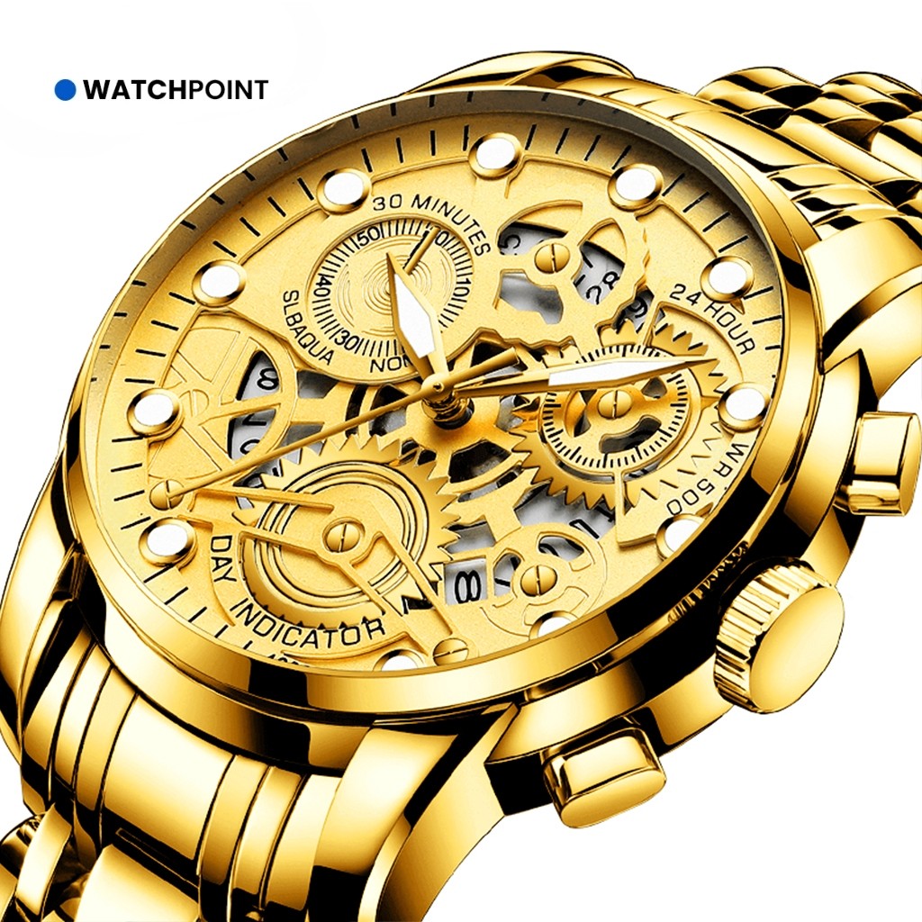 Jam Tangan Pria Anti Air ORIGINAL FNGEEN VAVAVOOM 4088 Luxury Casual Quartz Anti Air