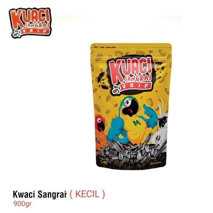

Kuaci Sangrai Urip 900gr Kwaci Sangrai small parrot macaw