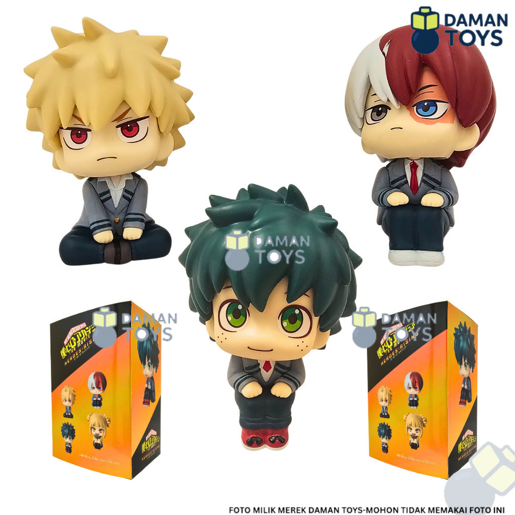Figure Chibi My Hero Academia Deku Bakugo Todoroki Lookup
