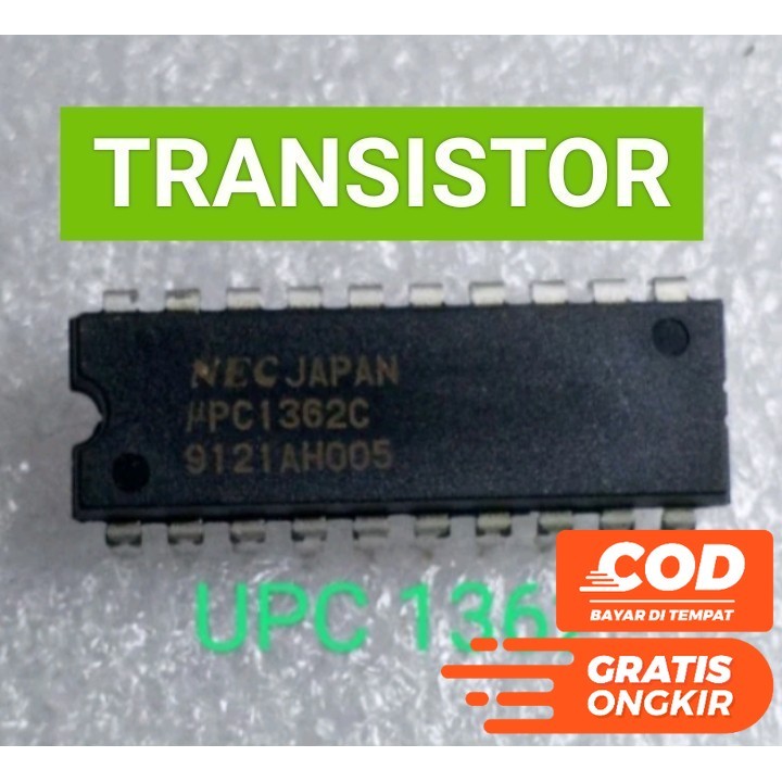 IC UPC1362 TRANSISTOR IC UPC 1362