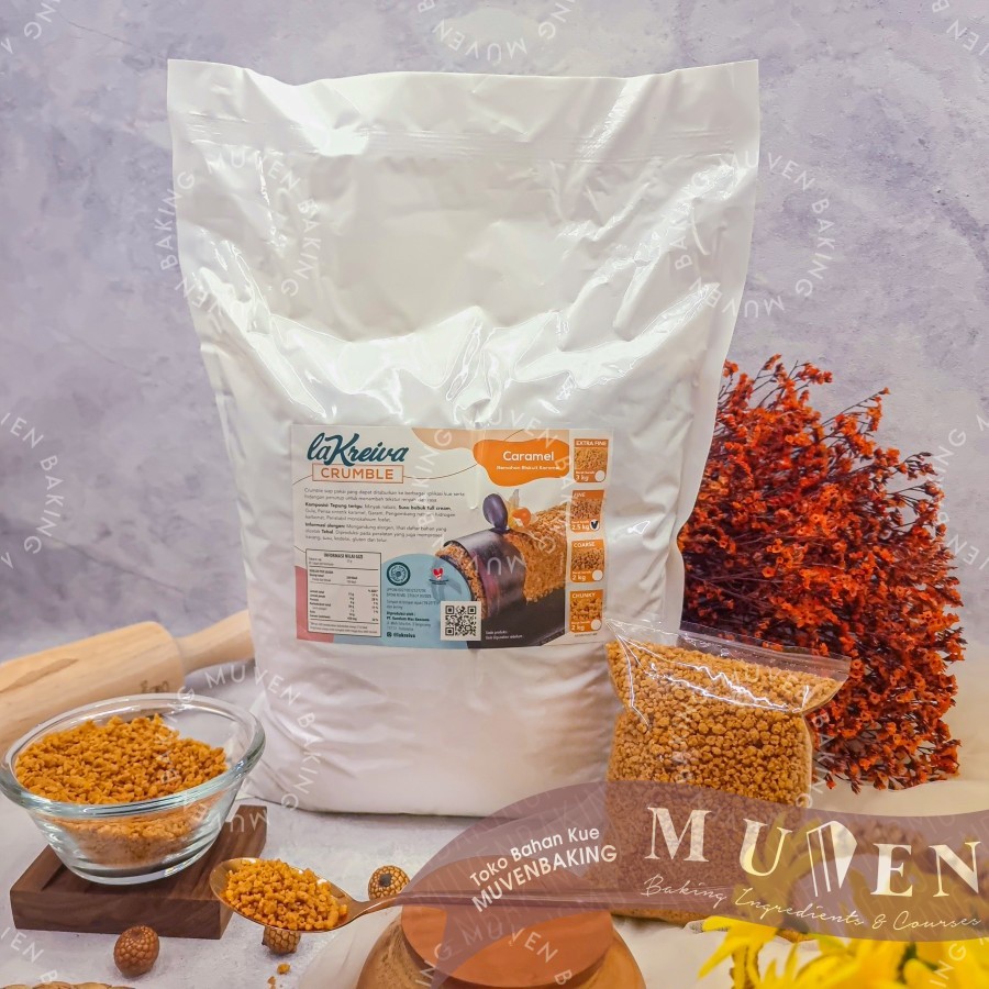 

LA KREIVA CRUMBLE CARAMEL 2.5 KGMurah