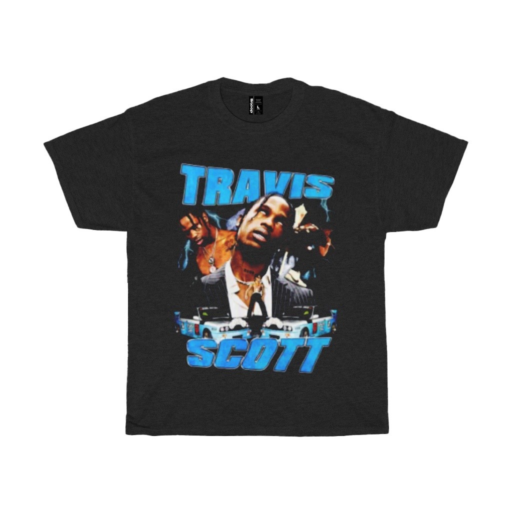 HOT Travis Scott Vintage Tshirt Kaos Travis Scott