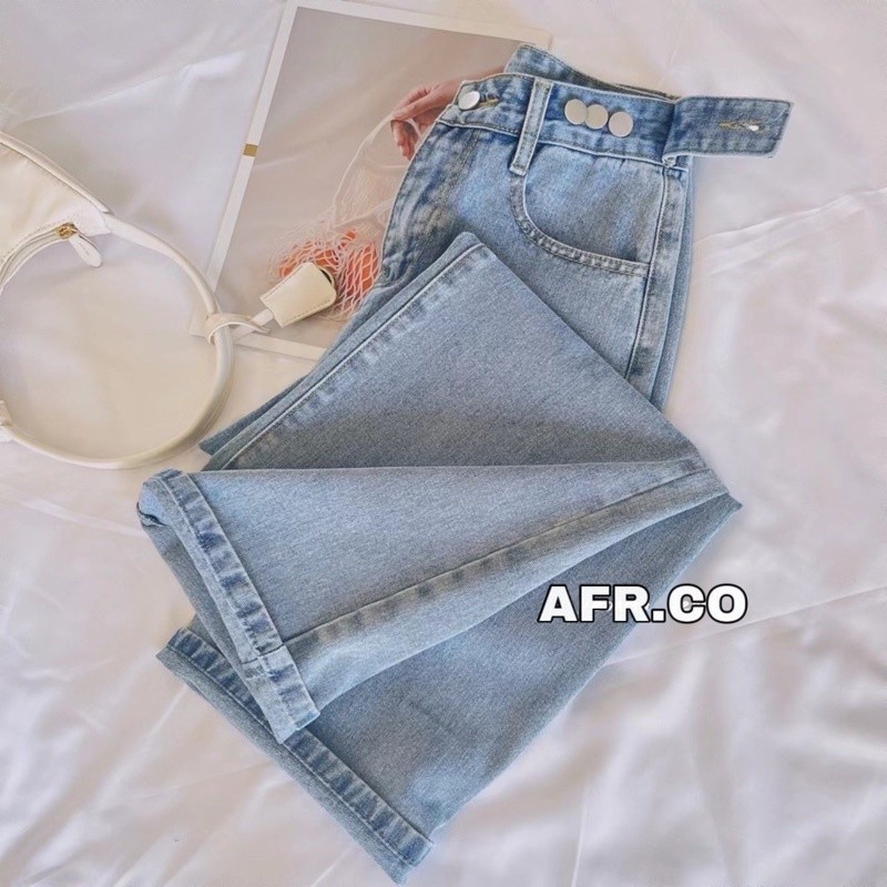 celana jeans high waist wanita//highwaist kulot jeans wanita loose//celana jeans high waist jeans//j