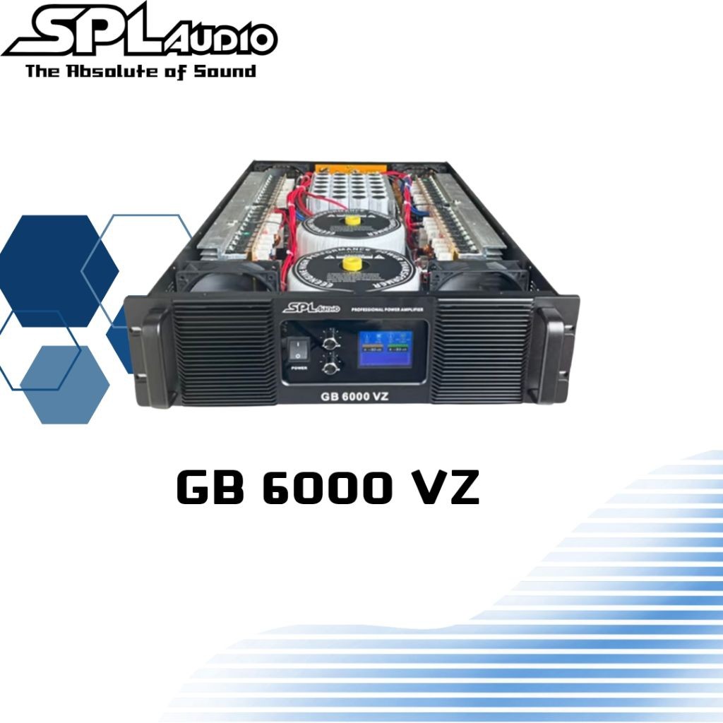 SPL Audio Power Amplifier GB 6000 VZ