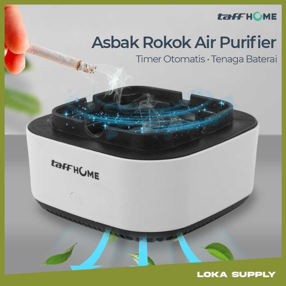TaffHOME Asbak Rokok Air Purifier Filter Cigar Ashtray - LM-2202