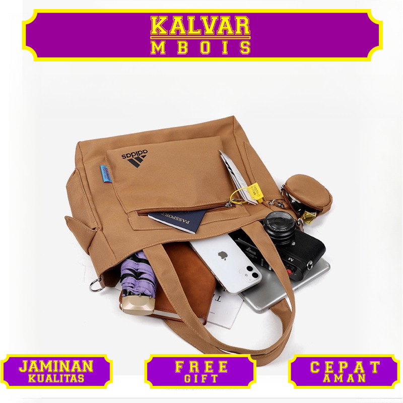 Adidas Tote Bag / Tote Bag Adidas / Tas Kuliah Kerja Kantor / Tote Bag Adidas Pria Wanita / Tas Adid