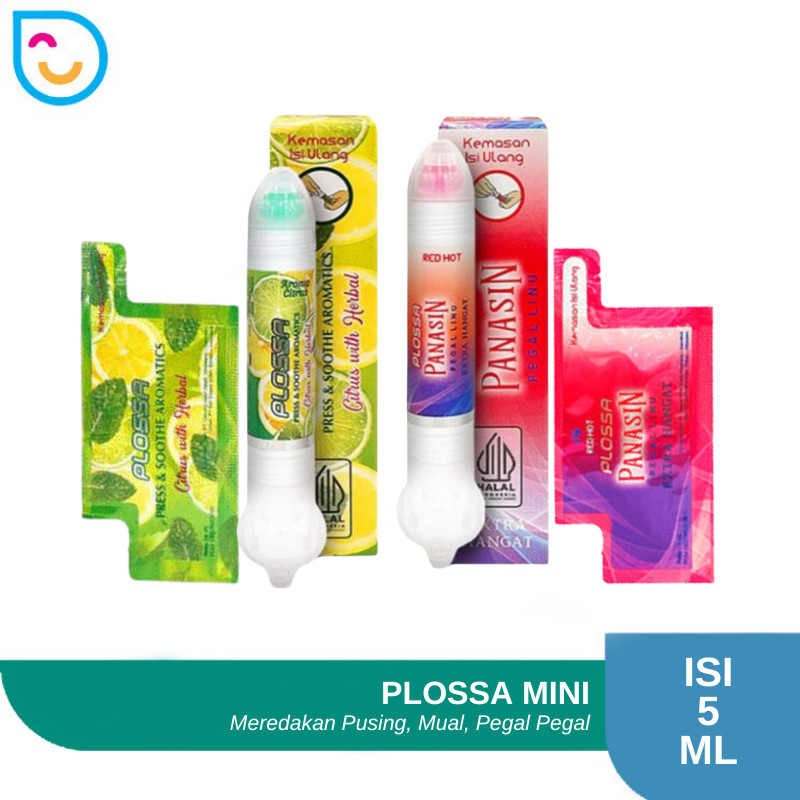Plossa Mini Refill Citrus Red Hot Eucalyptus Isi Ulang