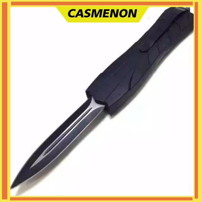 

PI-SAU ON OFF LIPAT OTOMATIS AUTOMATIC KNIFE HITAM TOMBOL PENCET