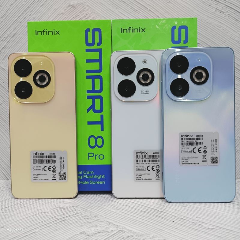 Infinix Smart 8 Pro 8/128 GB Second Fullset