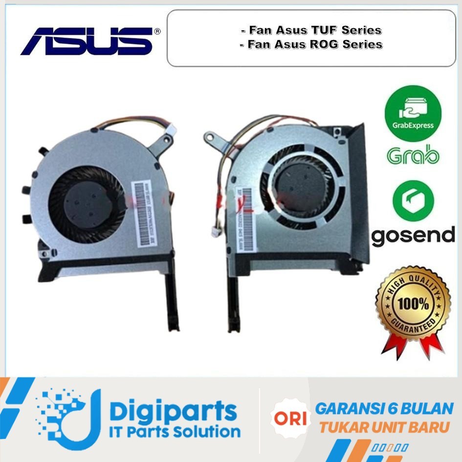 Cooling Fan Kipas GPU CPU ASUS TUF FX506 FX506IU FX506LH A15 FA506 NEW