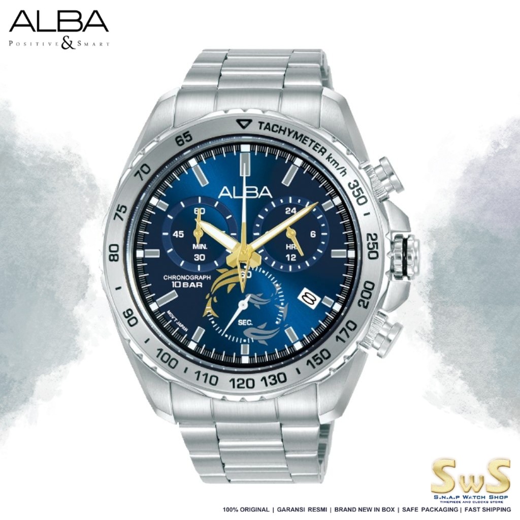 ALBA AX7015 Alba AX7015X1 Jam Tangan Pria ALBA Men's Watch Original Garansi Resmi