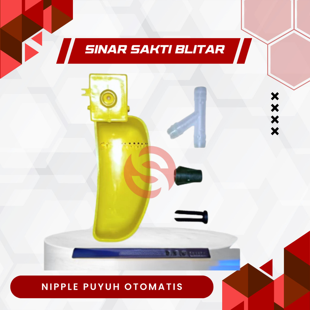 NIPPLE PUYUH OTOMATIS - Nipple Puyuh Mangkok P1 dan P2