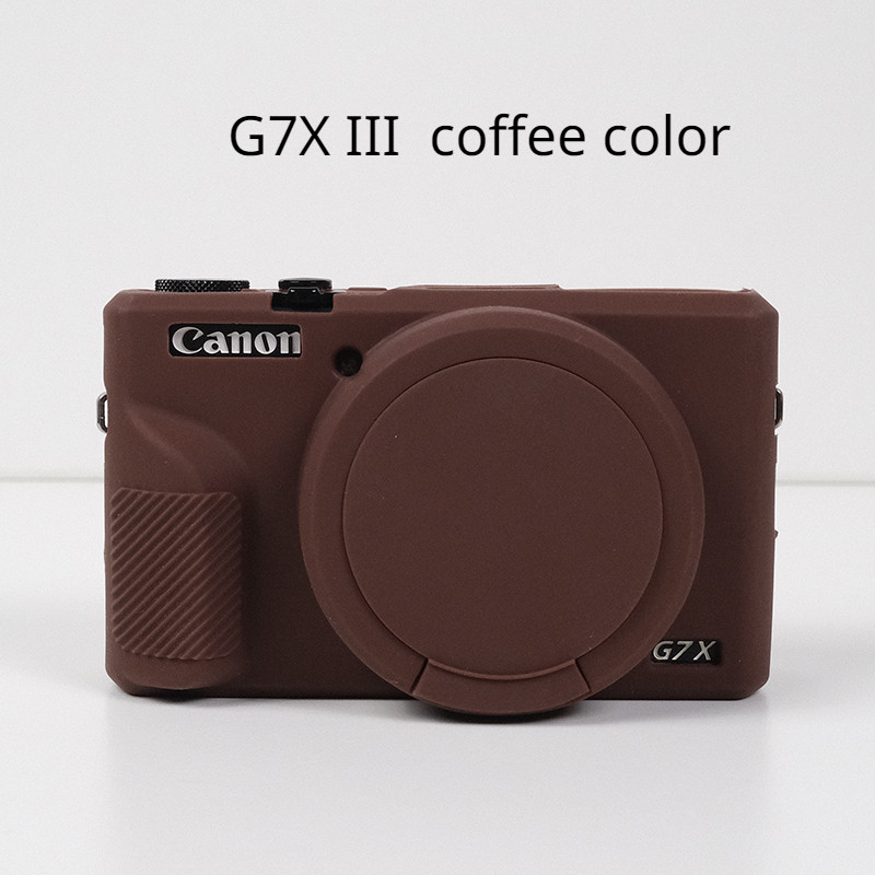Camera Soft Silicone Protector Skin Case for Canon G7X II / G7X III G7 X Mark II / G7 X Mark III / G