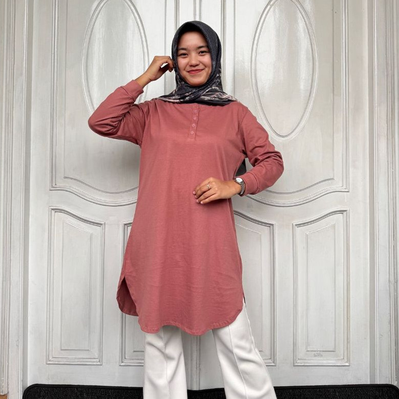 DIKASHOP TUNIK KAOS WANITA FENOMENAL KAOS ATASAN TUNIK KAOS POLOS TUNIK POLOS TUNIK TERLARIS