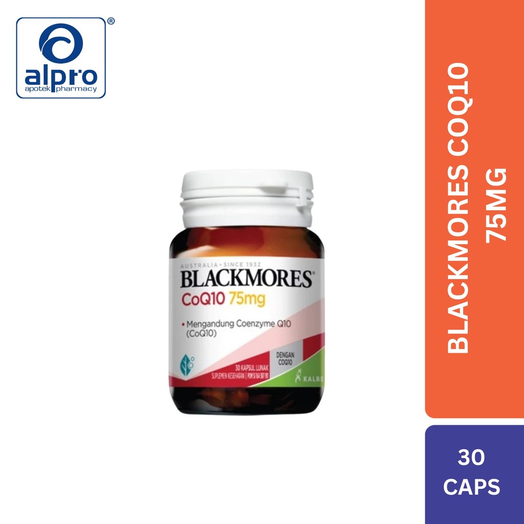 Blackmores Coq10 75Mg 30 Kapsul