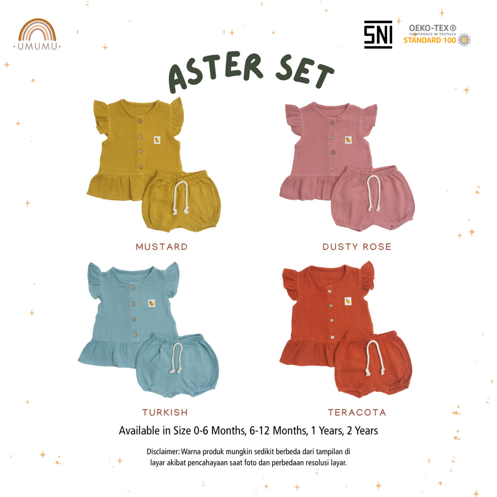 UMUMU Aster Set - Setelan Anak