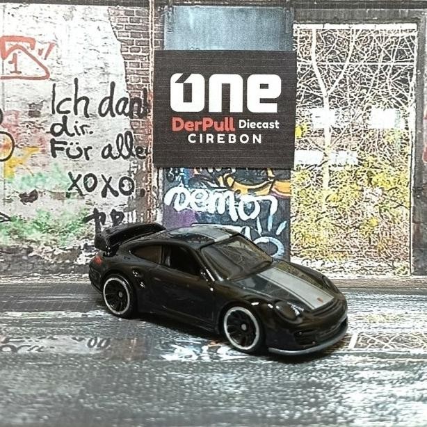 hot wheels porsche 911 gt2 hitam new loose SWO86