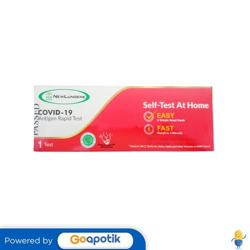 New Lungene Covid-19 Antigen Rapid Test Kit Nasal Piece