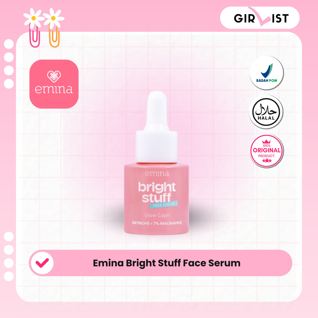 Emina Bright Stuff Face Serum - All Variant (Satuan)