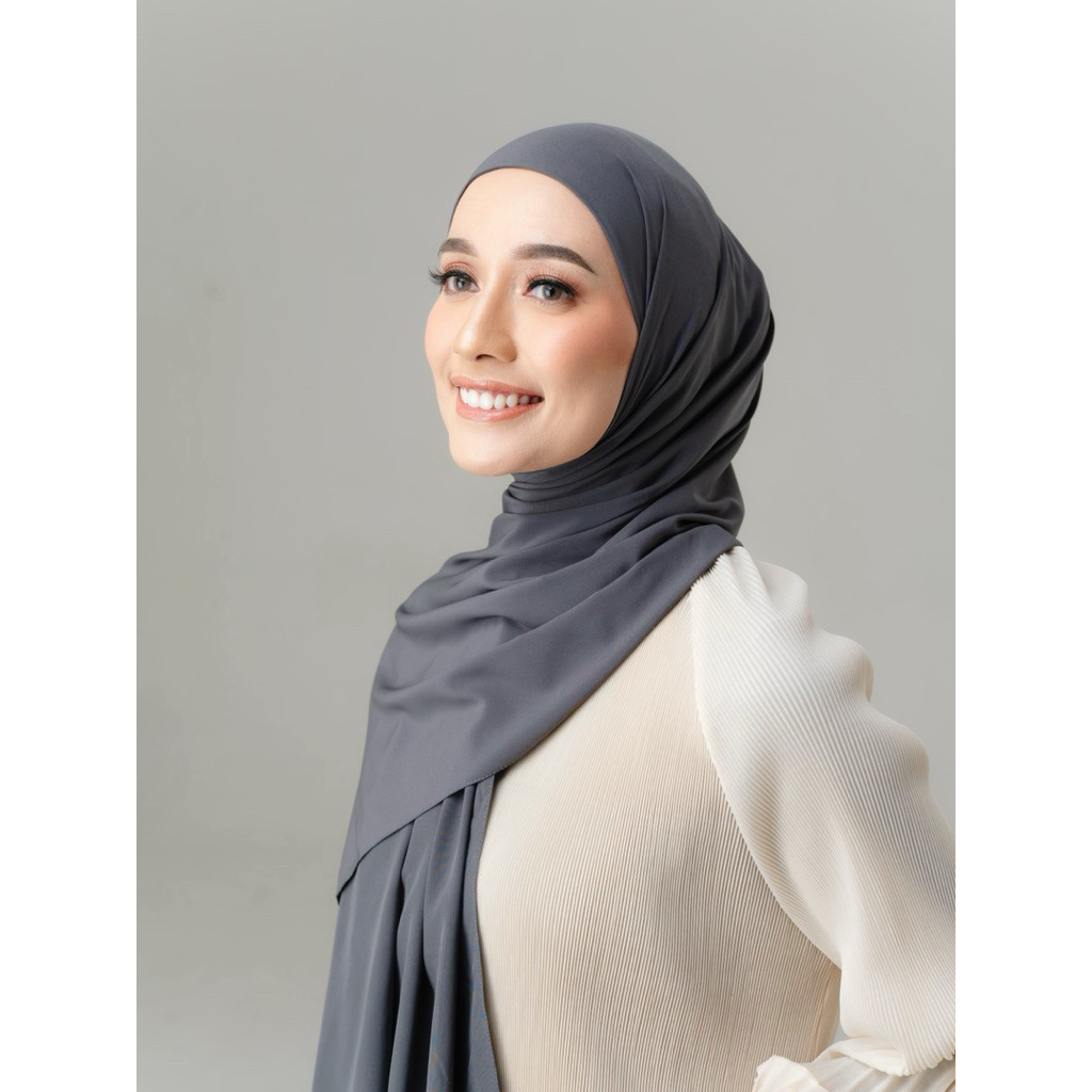 ELUNA PASHMINA INSTANT - Hijab Instant Dengan Material Airy Silk