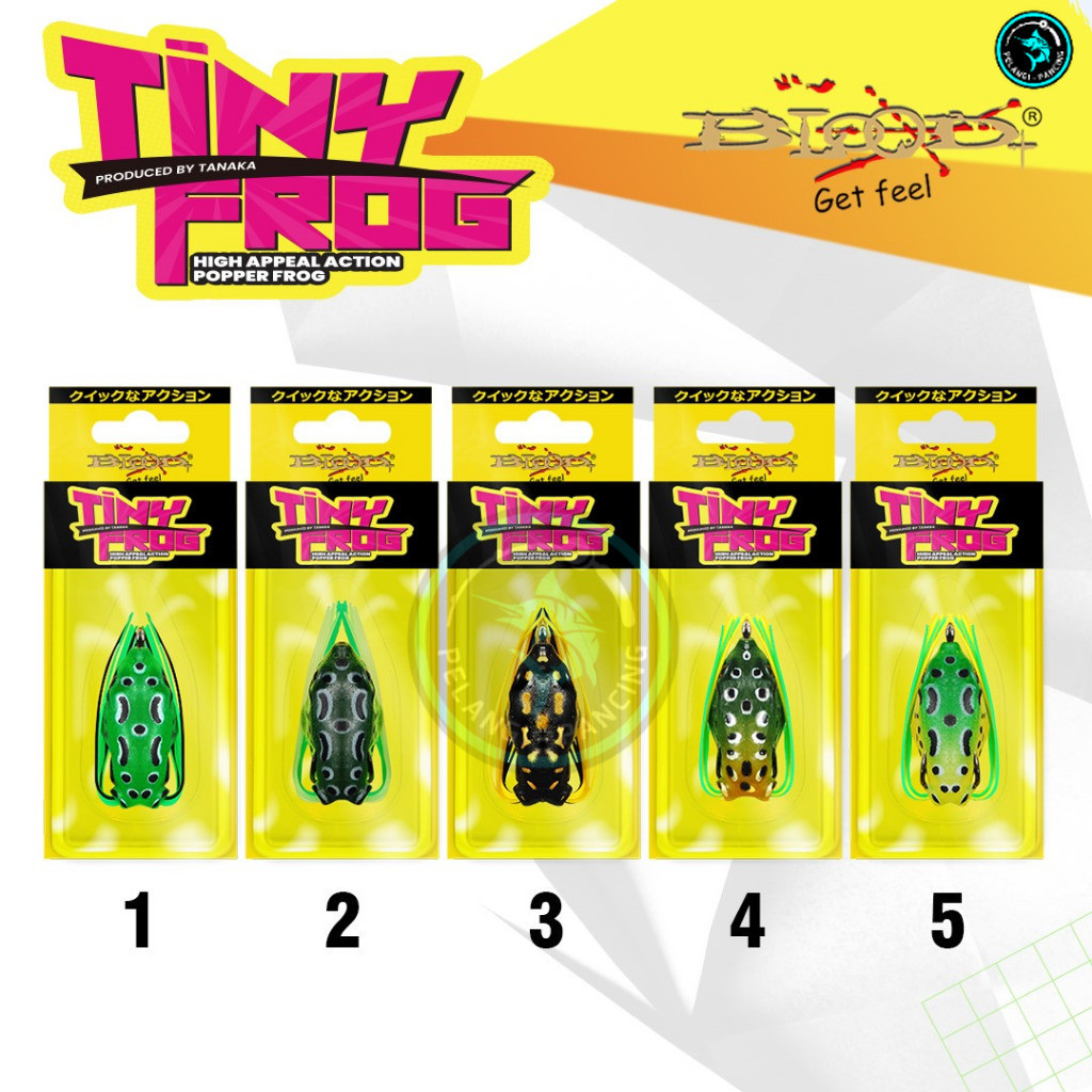 Pelangi Pancing Blood X Umpan Tiny Frog Soft Lure Softfrog UL Casting Lure 2,5 | 3,0 | 3,5 cm