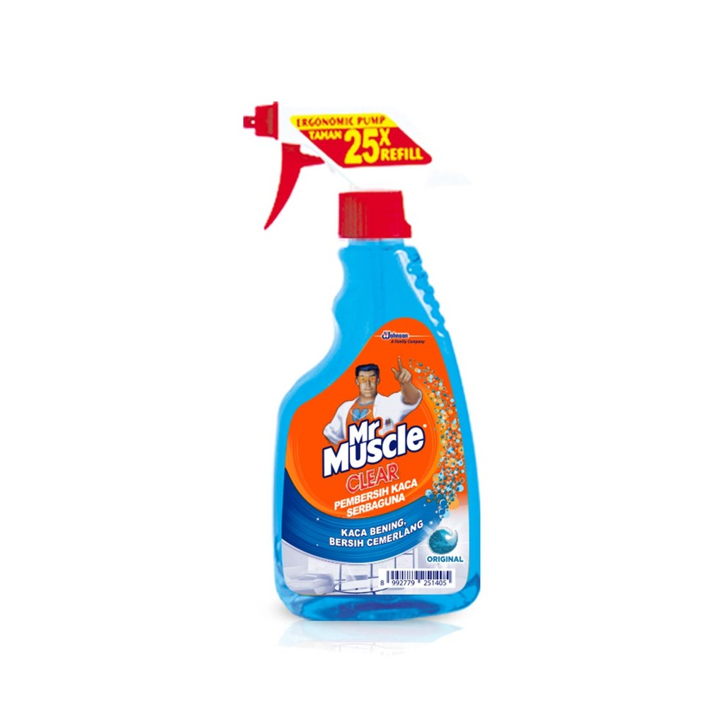 MR.MUSCLE PEMBERSIH KACA SERBAGUNA ORIGINAL 500mL