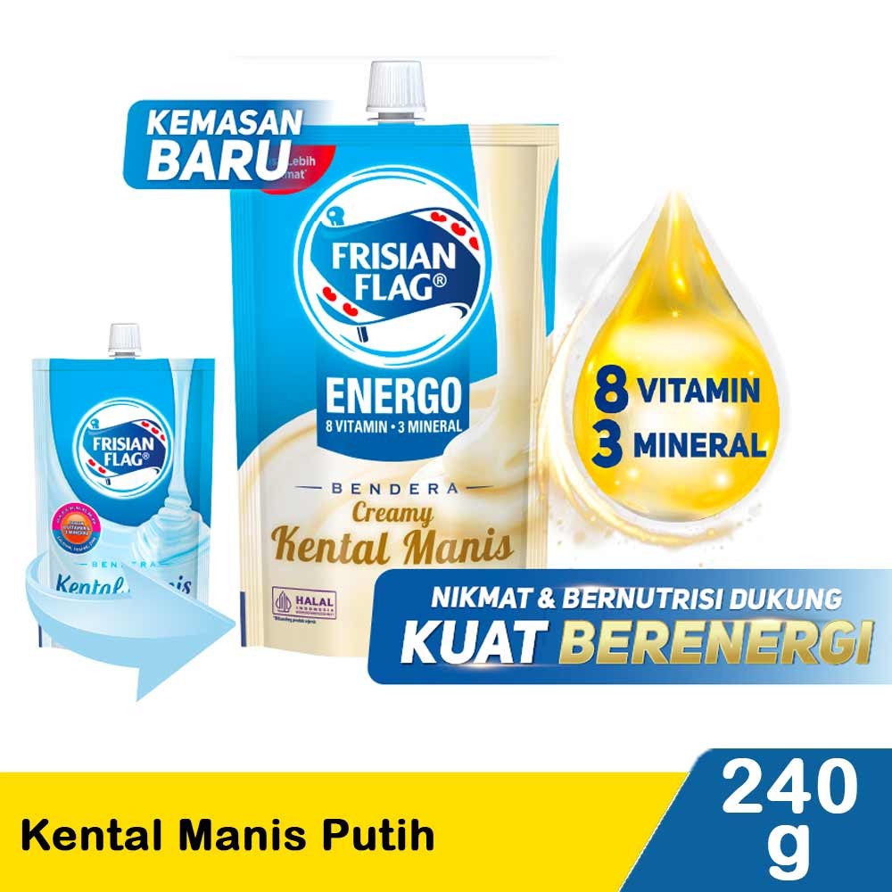 FRISIAN FLAG KENTAL MANIS PUTIH 280/240g