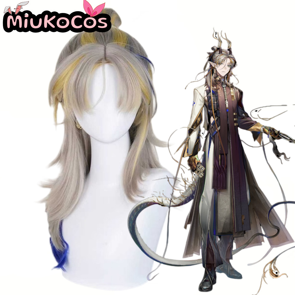  Ji Cosplay Wig MiukoCosplay Game Arknights Cosplay