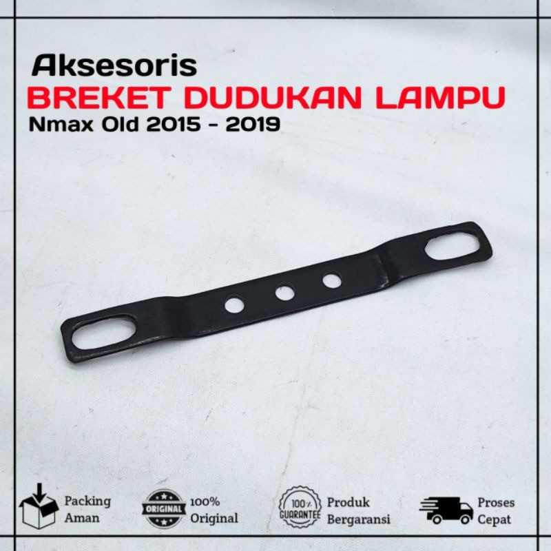 Breket Foglamp Nmax | Breket Dudukan Lampu Tembak D2 Laser Nmax Lama 2015 - 2019