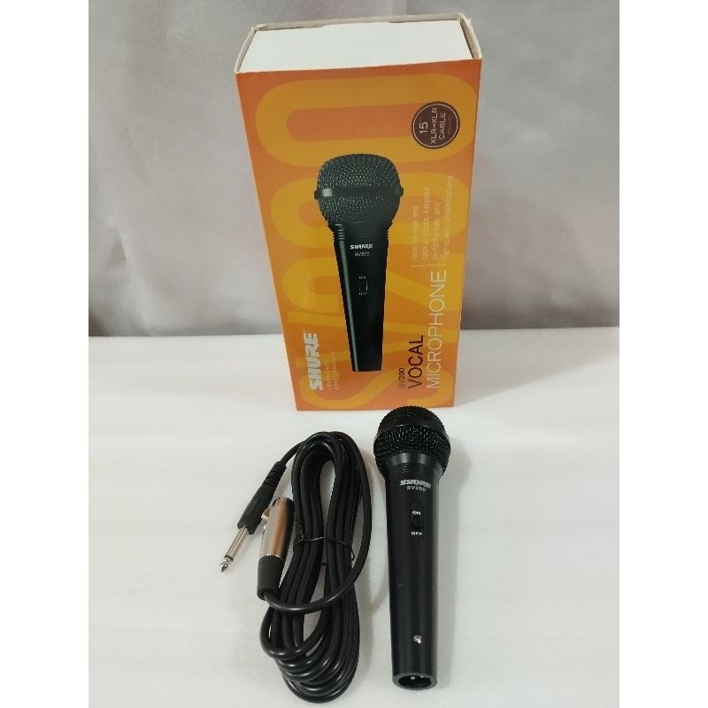 SHURE SV 200 SV200 Mic Dynamic XLR SHURE