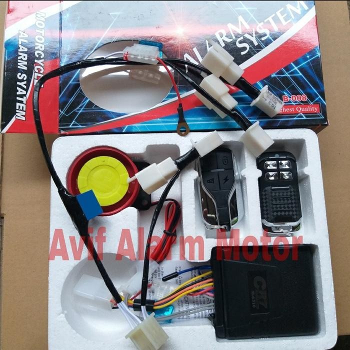 Alarm motor BHT Cr7 PNP Beat Karbu CVJA