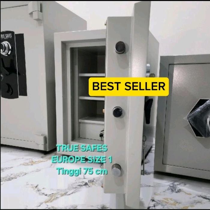 Brankas uang Europe Size 1 TrueSafes, Brangkas Tahan Api Tahan Bongkar Bagus Brankas Dokumen Brankas