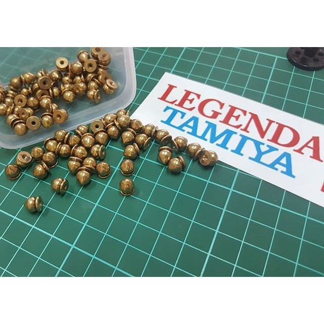 Kubah Gold, Kepala Tiang Tamiya, Kubah Tamiya Mini 4wd