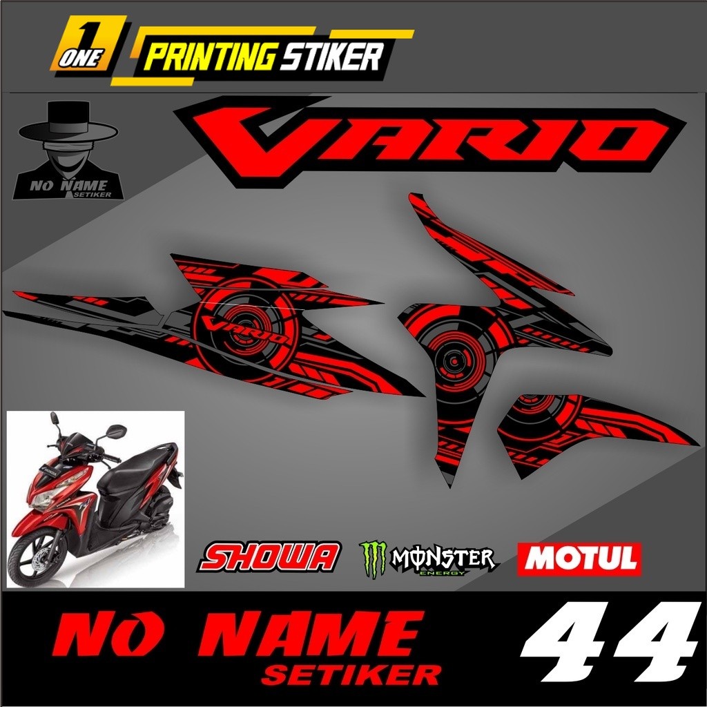 Stiker Striping Vario Techno 125 Fi 2014 Striping Stiker List