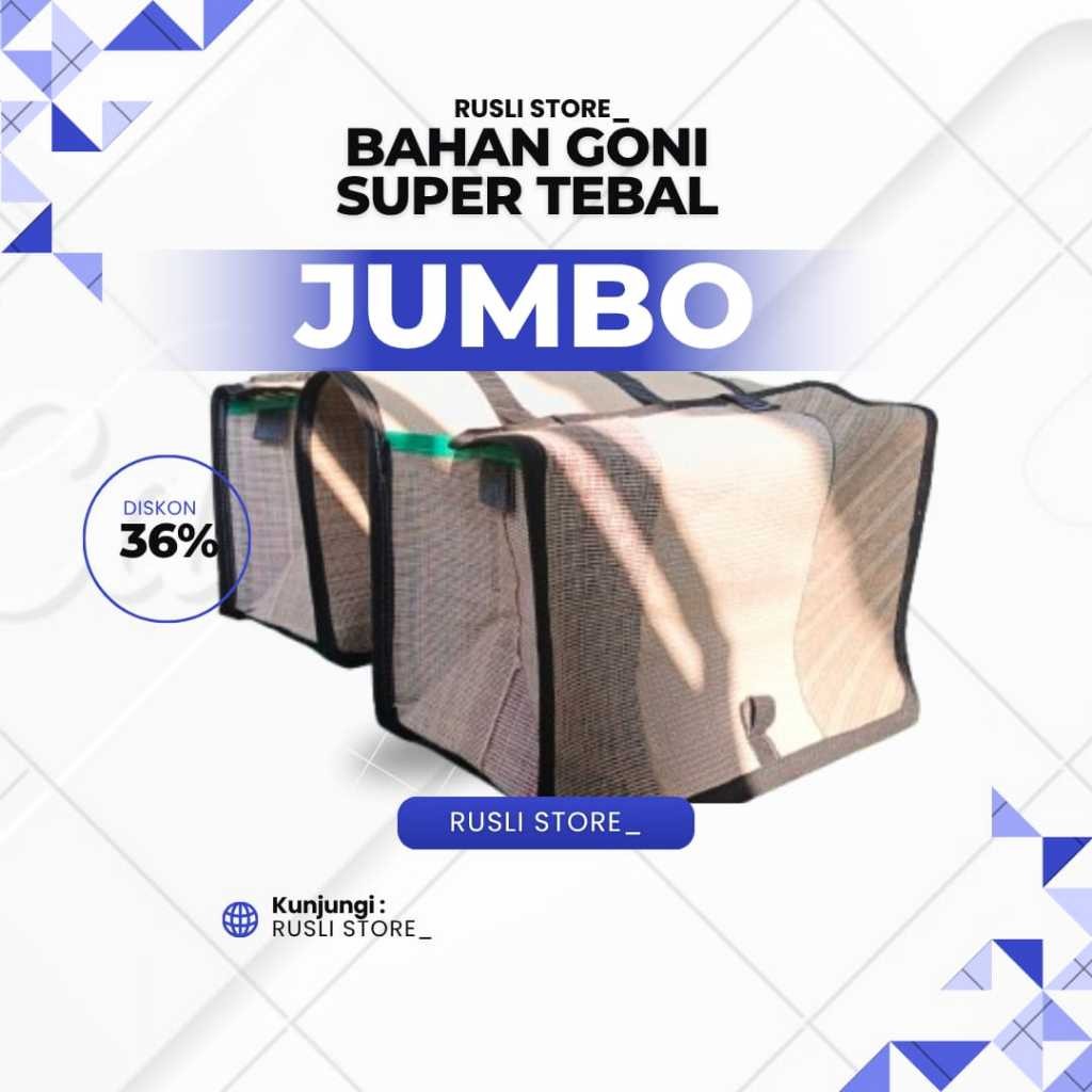 Tas Motor/Tas Obrok/Tas Kurir/Tas Kandek /Tas.UKURAN JUMBO/Bahan Goni/Tebal/ Kuat & Tahan lama