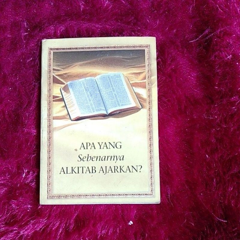 APA YANG SEBENARNYA ALKITAB AJARKAN | ORIGINAL PRELOVED