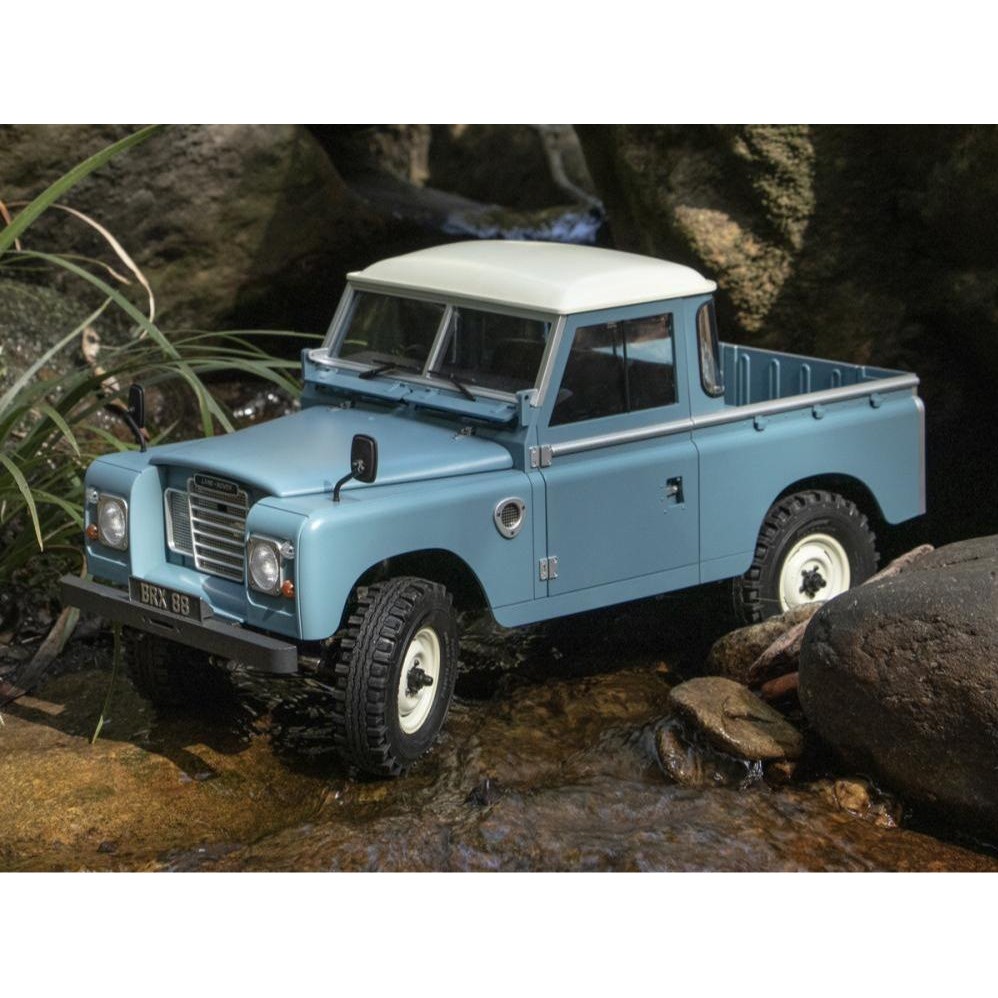 Boom Racing (Part RC untuk RC Skala 1/10) Hard Body Land Rover Series III 88 Pickup HARD BODY ONLY (
